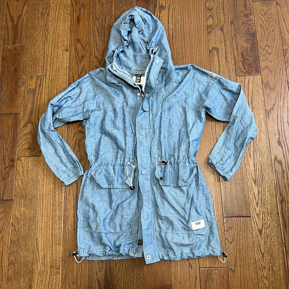 G-Star Lightweight blue  Jacket Sz Small